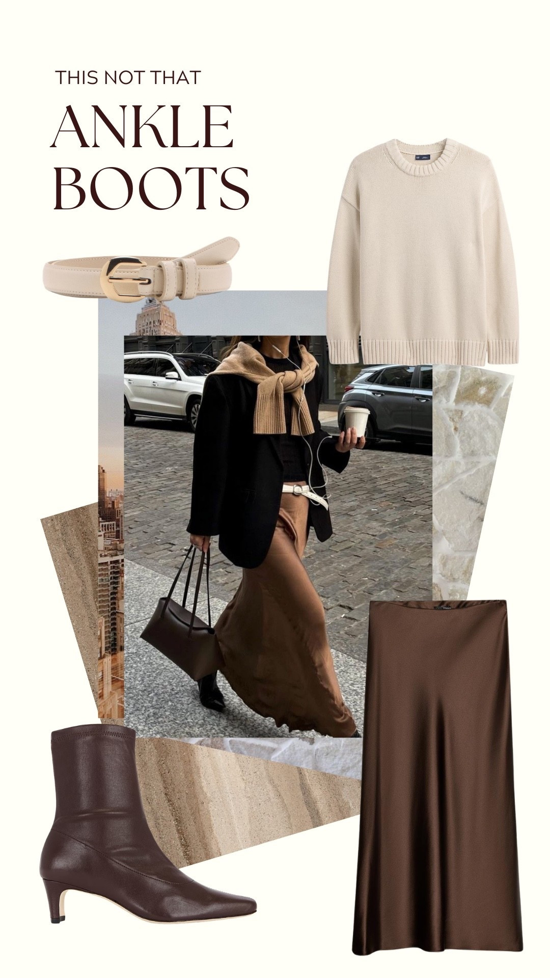 Teaching you all about ankle boots today ✨ This time, try styling them with a flowy maxi skirt and a chunky sweater for that effortless, cool-girl contrast—cozy on top, polished on the bottom, and perfect for everyday wear.

#LTKootd #LTKSeasonal #LTKPetite