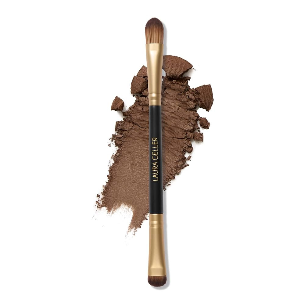 LAURA GELLER NEW YORK Dual-Ended Eyeshadow Brush - Domed Shader & Blending Brush for Baked and Pr... | Amazon (US)