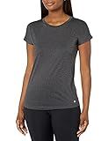 Starter Women's Short Sleeve Drapey TRAINING-TECH T-Shirt, Amazon Exclusive, Black, Medium | Amazon (US)