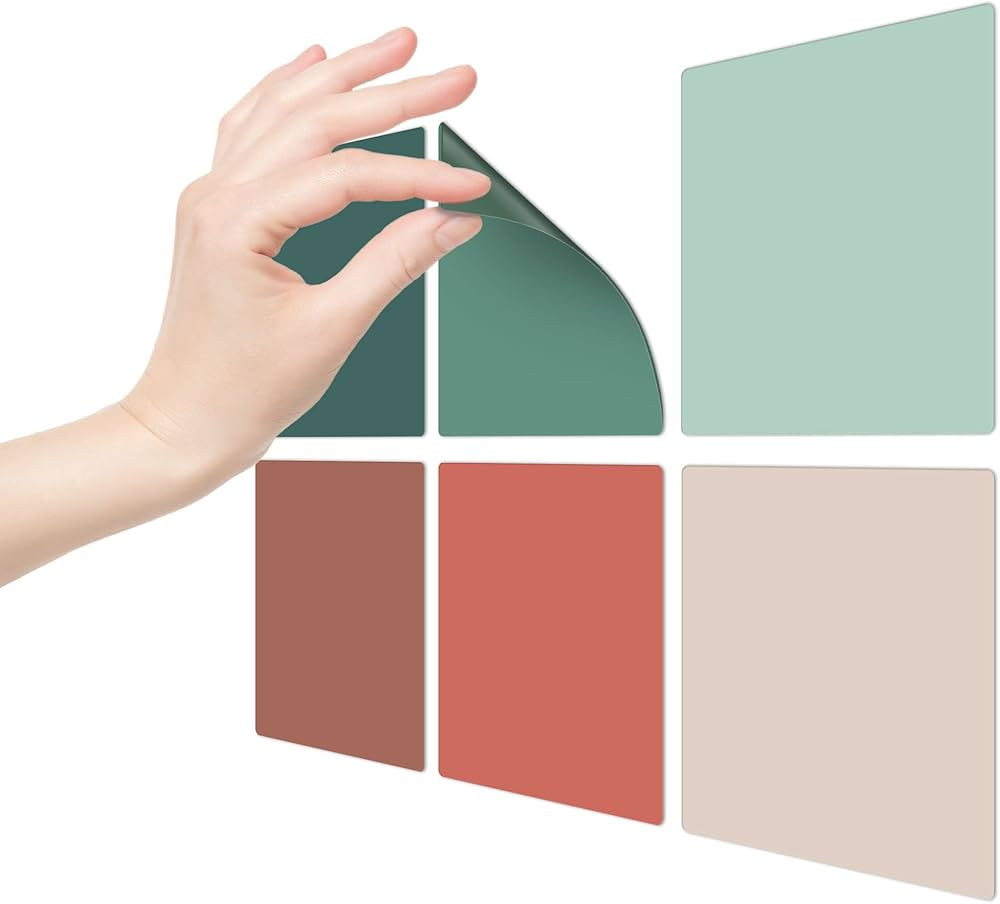 Reusable Dry Erase Sticky Notes Set of 12 - Beautiful 3" x 3" Pastel Notes are Easy to Use & Save... | Amazon (US)