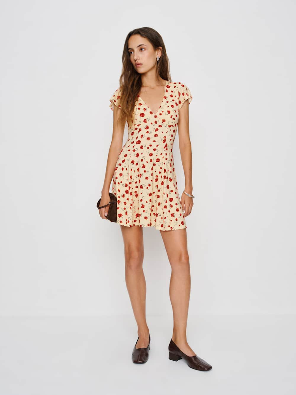 Olivia Knit Dress | Reformation (Global)