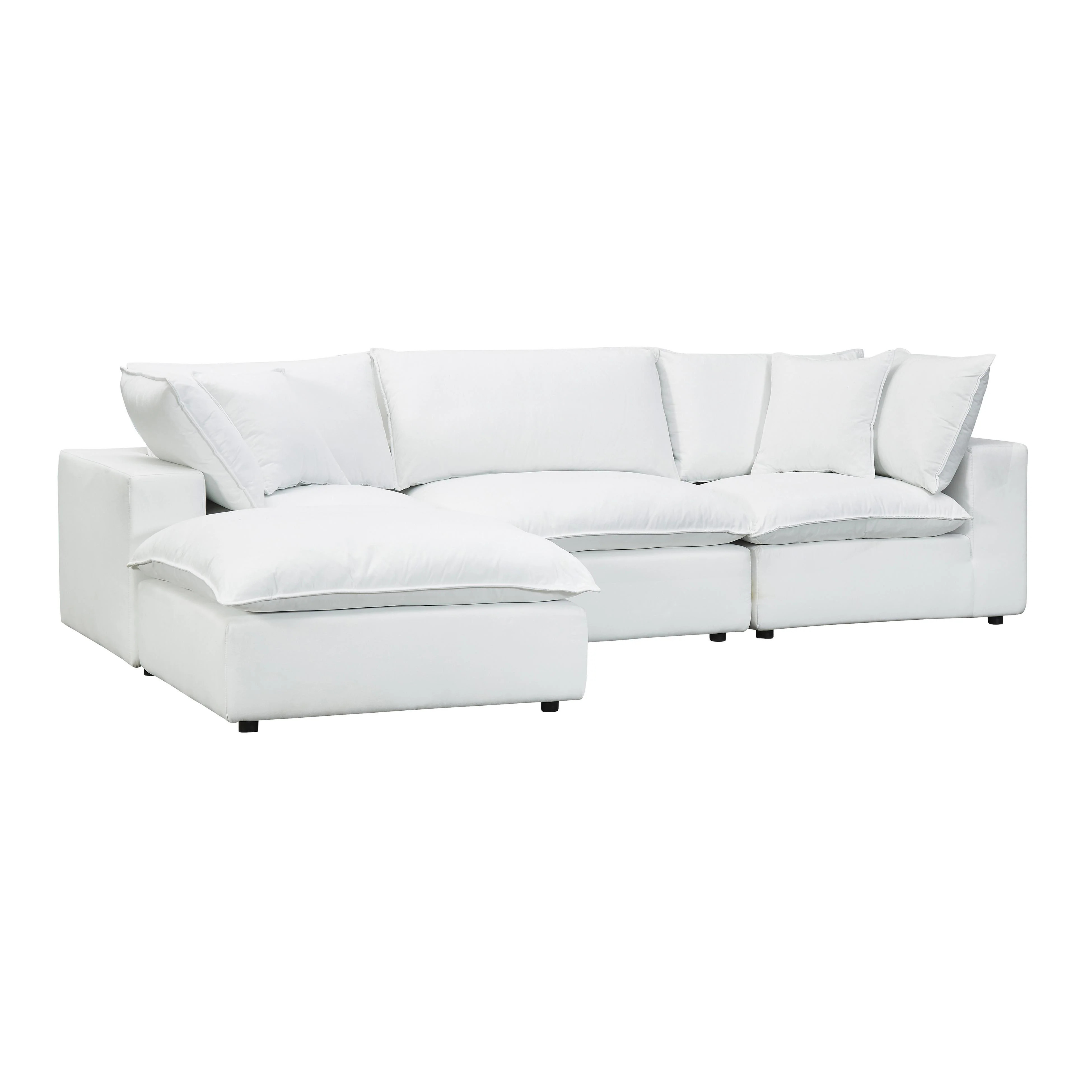 Cali Performance Fabric Modular 4-Piece Sectional | TOV Furniture