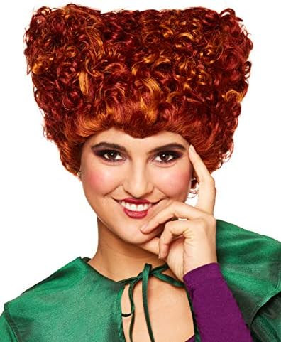 Spirit Halloween Hocus Pocus Winifred Sanderson Wig for Adults - Deluxe | OFFICIALLY LICENSED | Amazon (US)