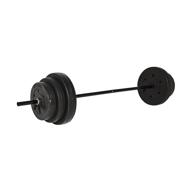 Athletic Works 100 lb Standard Vinyl Weight Set | Walmart (US)