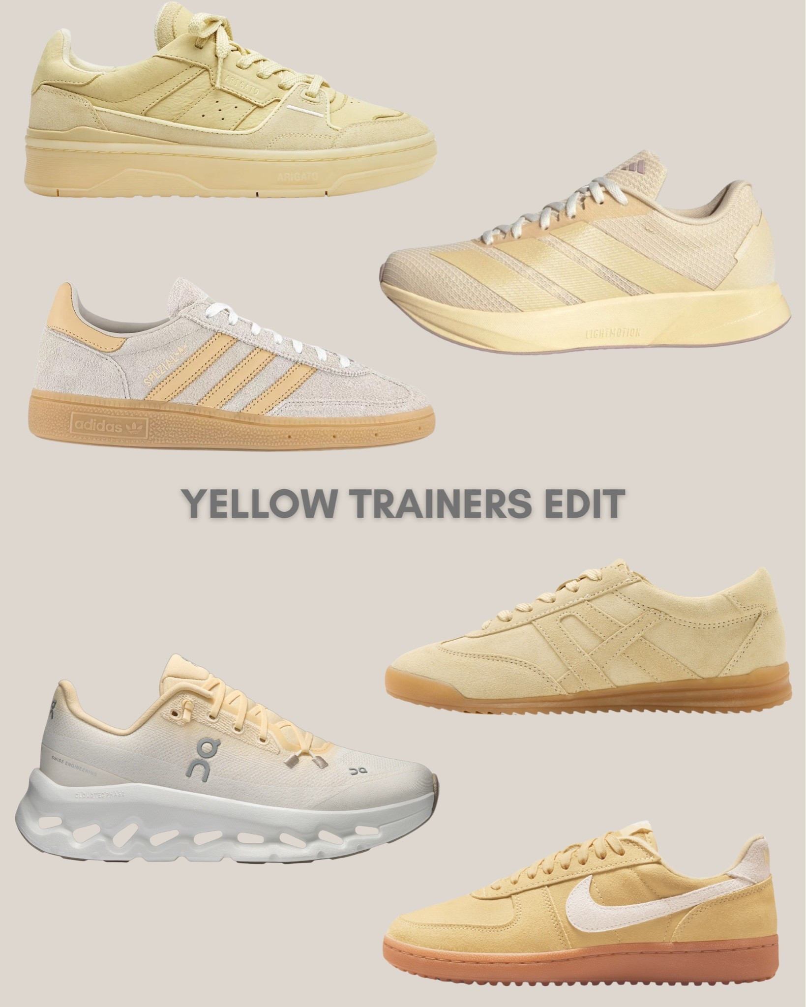 Yellow Trainers Edit 💛💛💛

#LTKshoes #LTKuk #LTKeurope