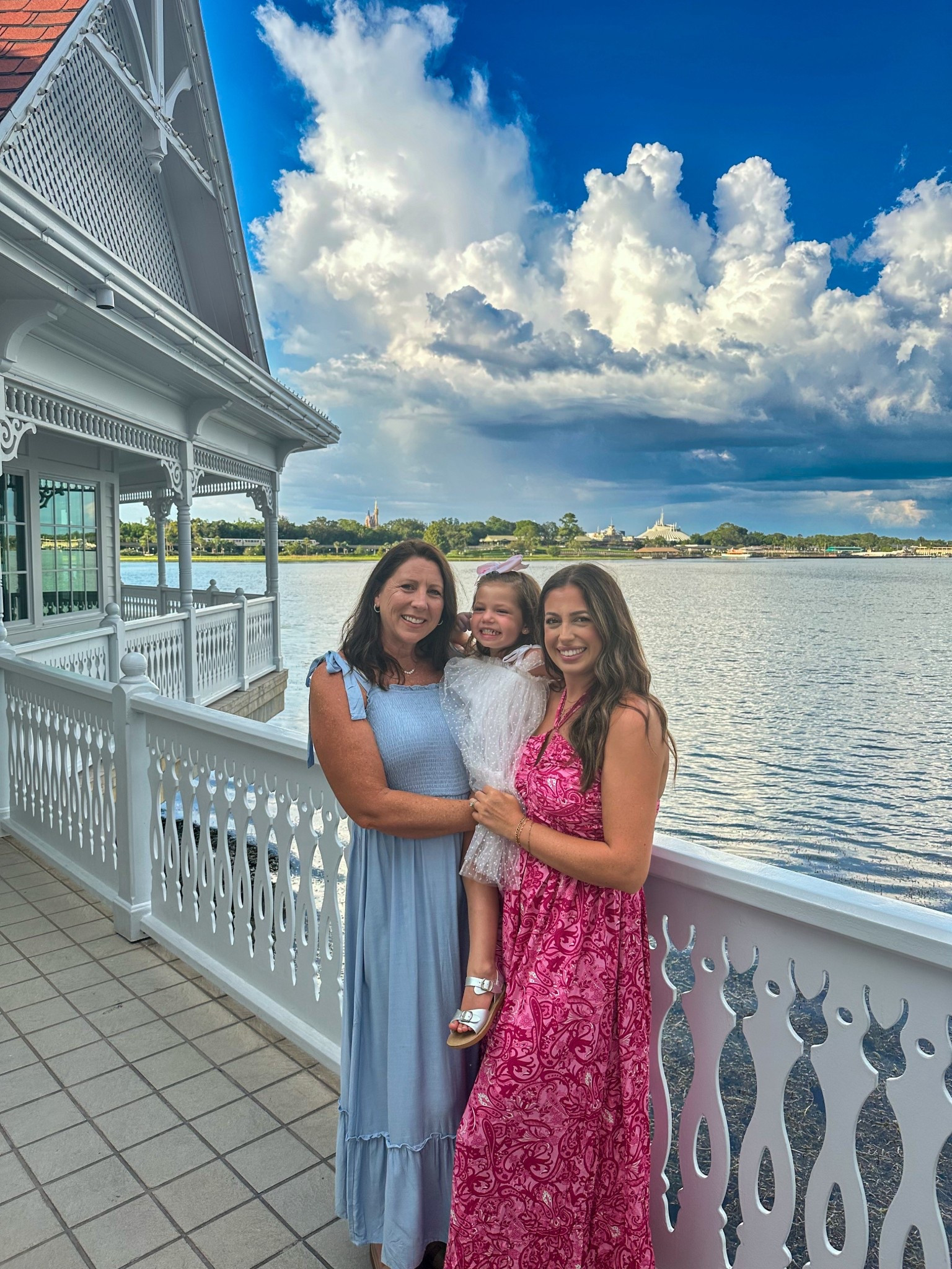 Dinner at Disney. All Amazon dresses. 
Blue dress size L. 5’9
Pink size M. 5’7

#LTKFindsUnder50 #LTKKids #LTKFamily