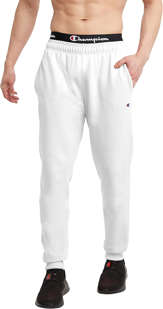 Champion Men's Joggers, Powerblend, Fleece Joggers, Comfortable Sweatpants for Men (Reg. or Big &... | Amazon (US)