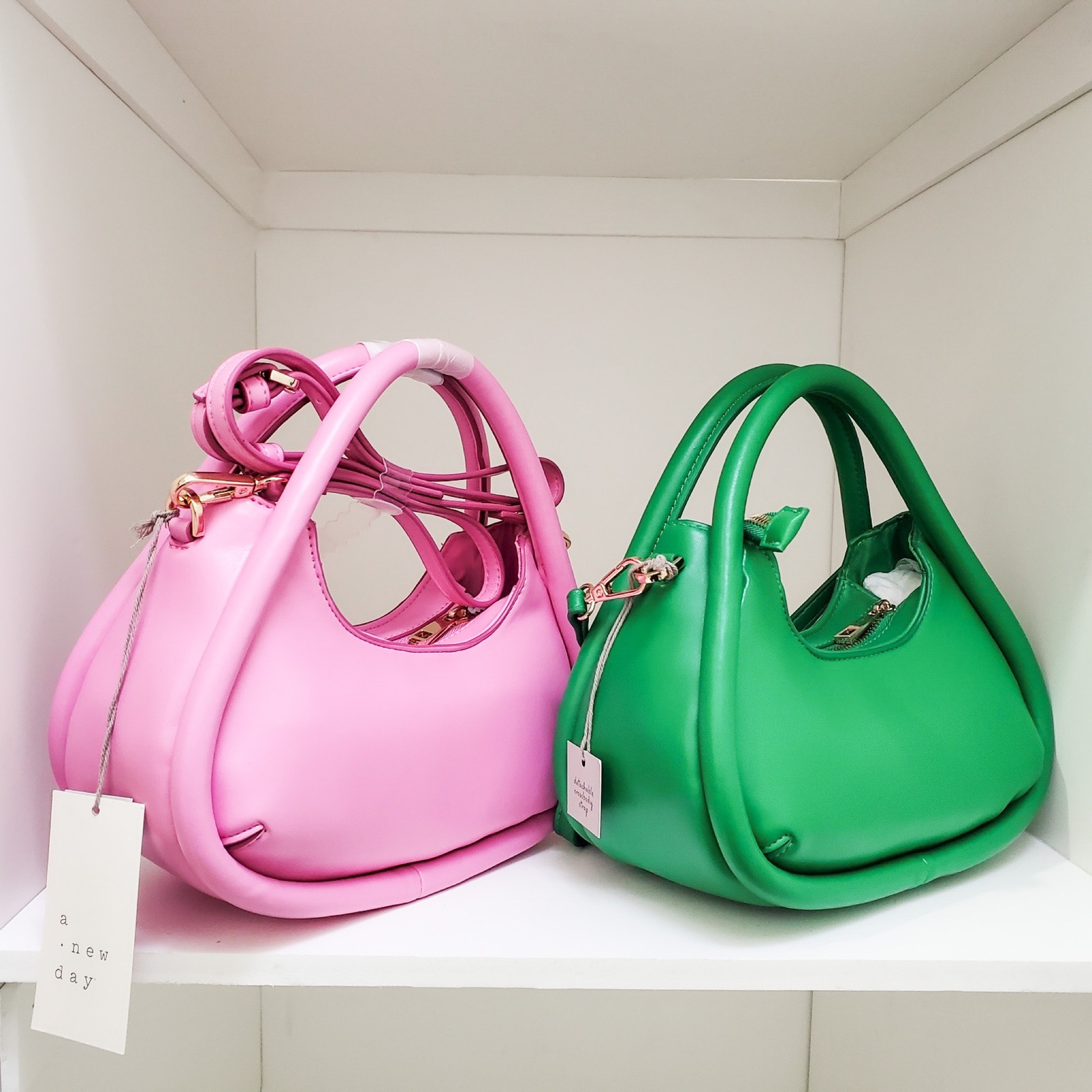 We cannot get enough of these adorable crossbody bags and they’re currently on sale making them JUST $20 each!! 😍🔥🔥💕💚 Are you team pink or green?! 🫶🏼

#LTKsalealert #LTKunder50 #LTKitbag