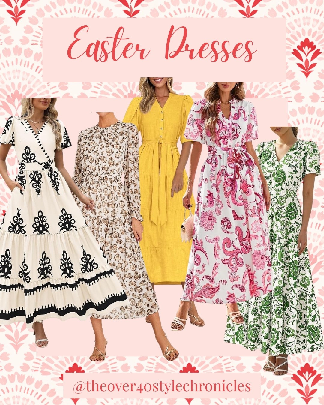 Easter dresses that look elevated without the high price tag. These Amazon finds are so good right now—beautiful prints, flattering fits, and pieces you can wear all spring and summer.

Sharing a few favorites that feel special but still practical. 

Amazon Easter dresses, Easter dresses Amazon, affordable Easter dresses, spring dresses Amazon, Amazon dresses women, floral maxi dress Amazon, midi dress Amazon, budget friendly dresses women, Amazon fashion finds, spring outfit ideas women, Easter outfit ideas women, church dresses Amazon, garden party dresses, feminine spring dresses, colorful dresses women, vacation dresses Amazon, casual spring dresses, affordable fashion over 40, Amazon style finds, everyday dresses Amazon

#LTKSeasonal #LTKU #LTKWedding