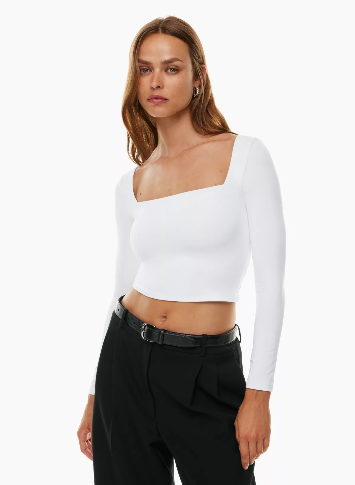 CONTOUR SQUARENECK LONGSLEEVE | Aritzia