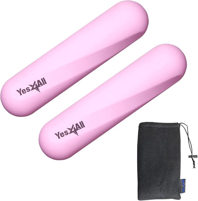 Yes4All Neoprene Coated Dumbbell Hand Weight Sets of 2 - Multiple Weight Options with 15 Colors, ... | Amazon (US)