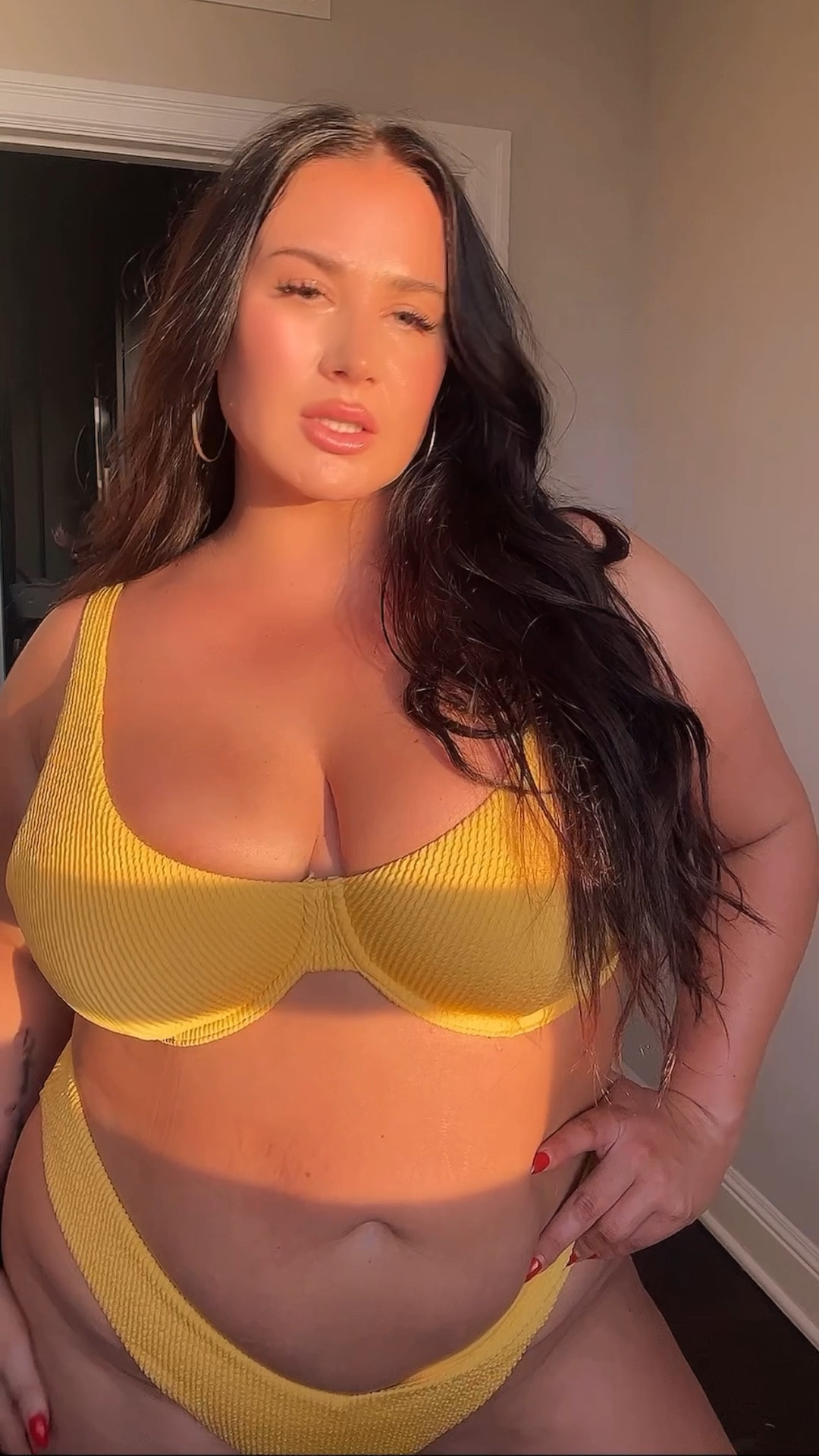 Abercrombie’s new swims this year fit amazing!! Curvy girl friendly bikinis #curvyswimwear #swimwear #plussizeswimwear #yellowbikini 

#LTKtravel #LTKunder100 #LTKcurves