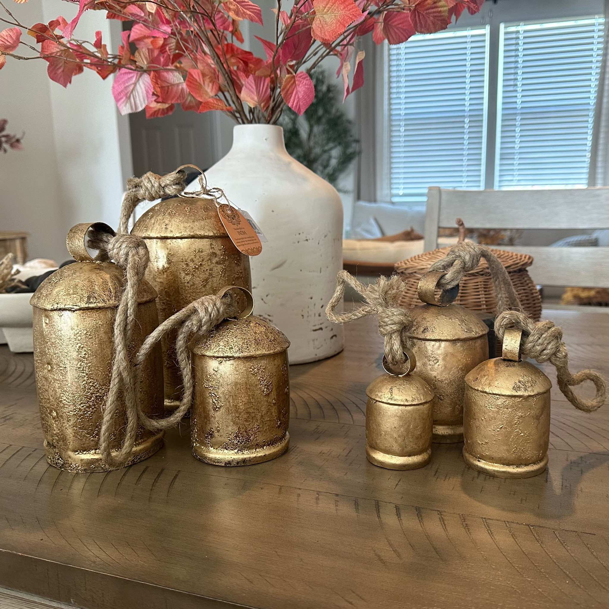 Amazon Christmas bells - holiday decor - organic Bells

#LTKSeasonal #LTKhome #LTKHoliday