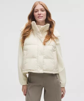 Wunder Puff 600-Down-Fill Cropped Vest | lululemon UK