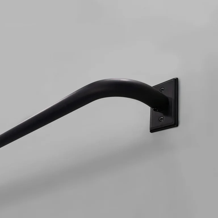 Better Homes & Gardens 1” Metal French Wrap Curtain Rod, Oil Rubbed Bronze, 120-180” | Walmart (US)