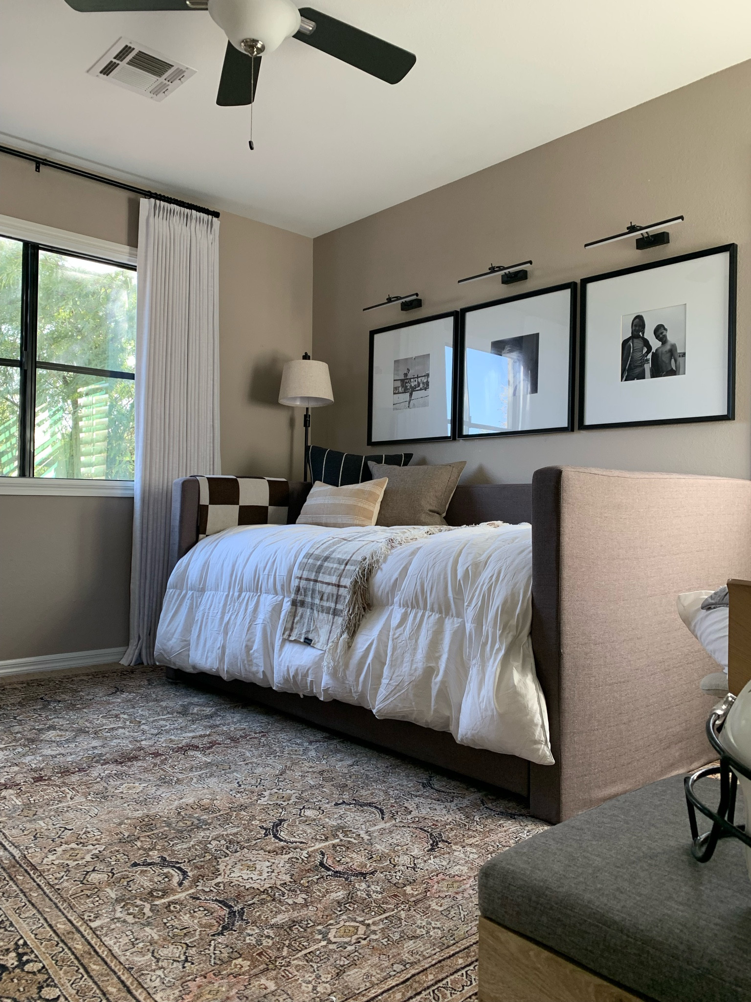 Josh’s room update. 

I hung the picture lights. These came in a pack of three and do not require hardwire. Rechargeable 🫶.

 The floor lamp arrived and I love that the shade can be adjusted to several different angles. 

New duvet insert 💤. First time Josh has had a duvet and he loves it !!!

#LTKFindsUnder100 #LTKFindsUnder50 #LTKHome