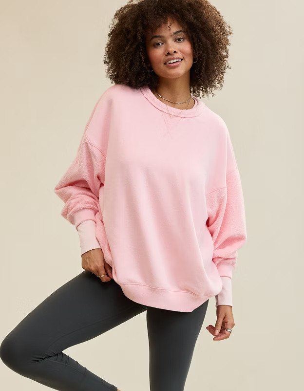 Aerie Très Chic Chenille Sweatshirt | Aerie
