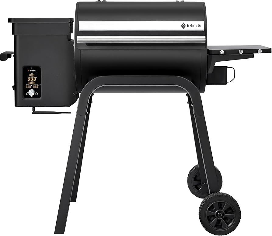 Brisk It Zelos-450 Electric Wood Pellet Smoker Grill – A.I. Smart BBQ Grill with WiFi, 7-in-1 O... | Amazon (US)