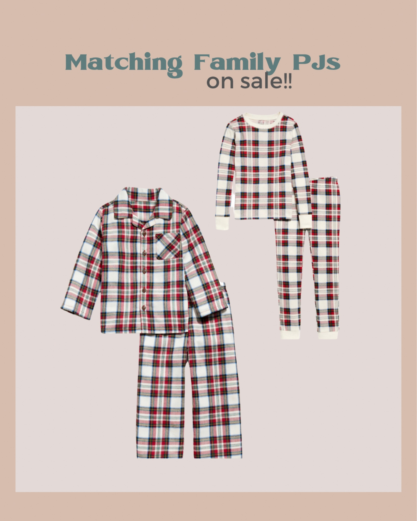 Matching family Christmas pajamas 

#LTKfamily #LTKHoliday #LTKSeasonal