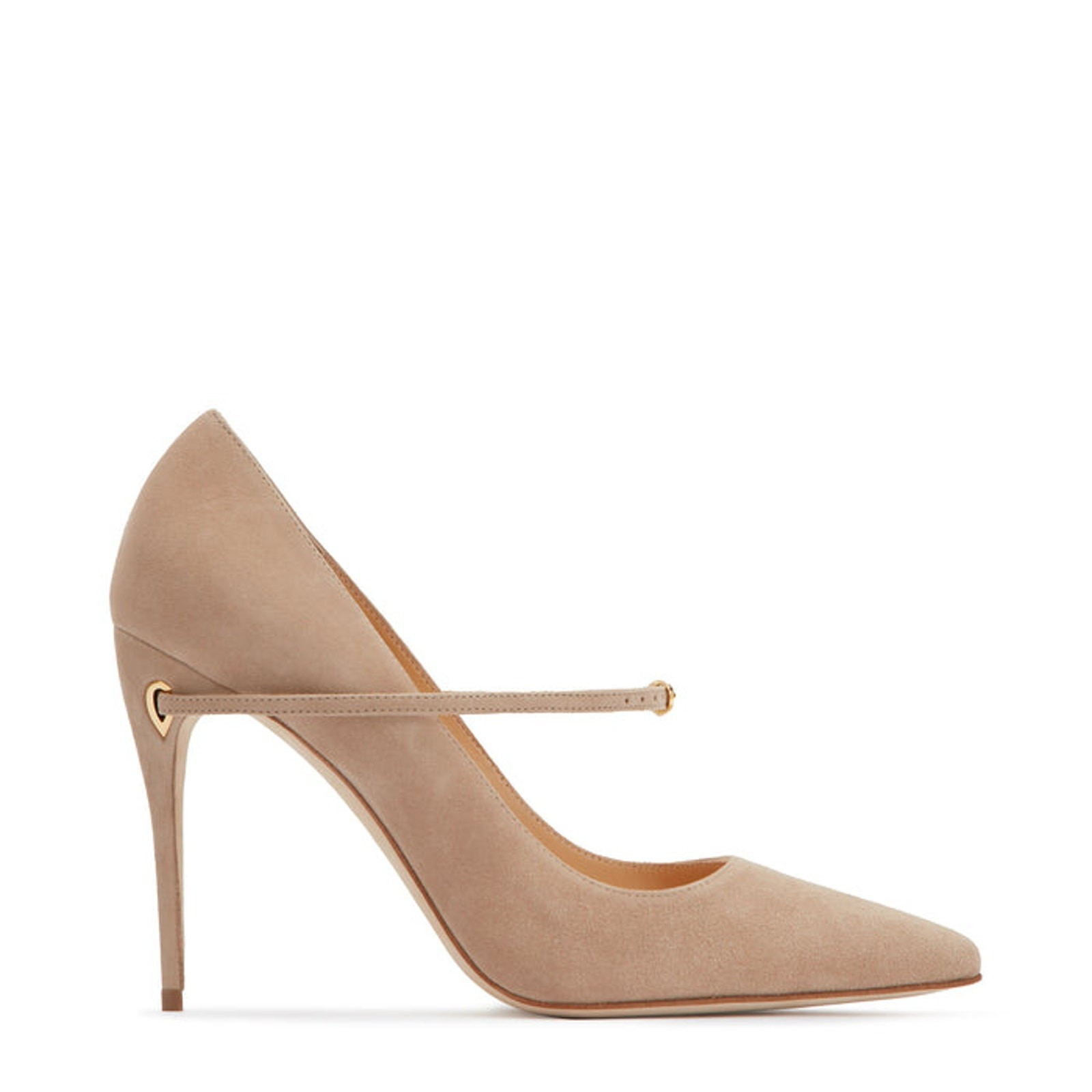 Jennifer Chamandi Lorenzo 105 mm Sand Suede Pumps sz. 39 eu | eBay US