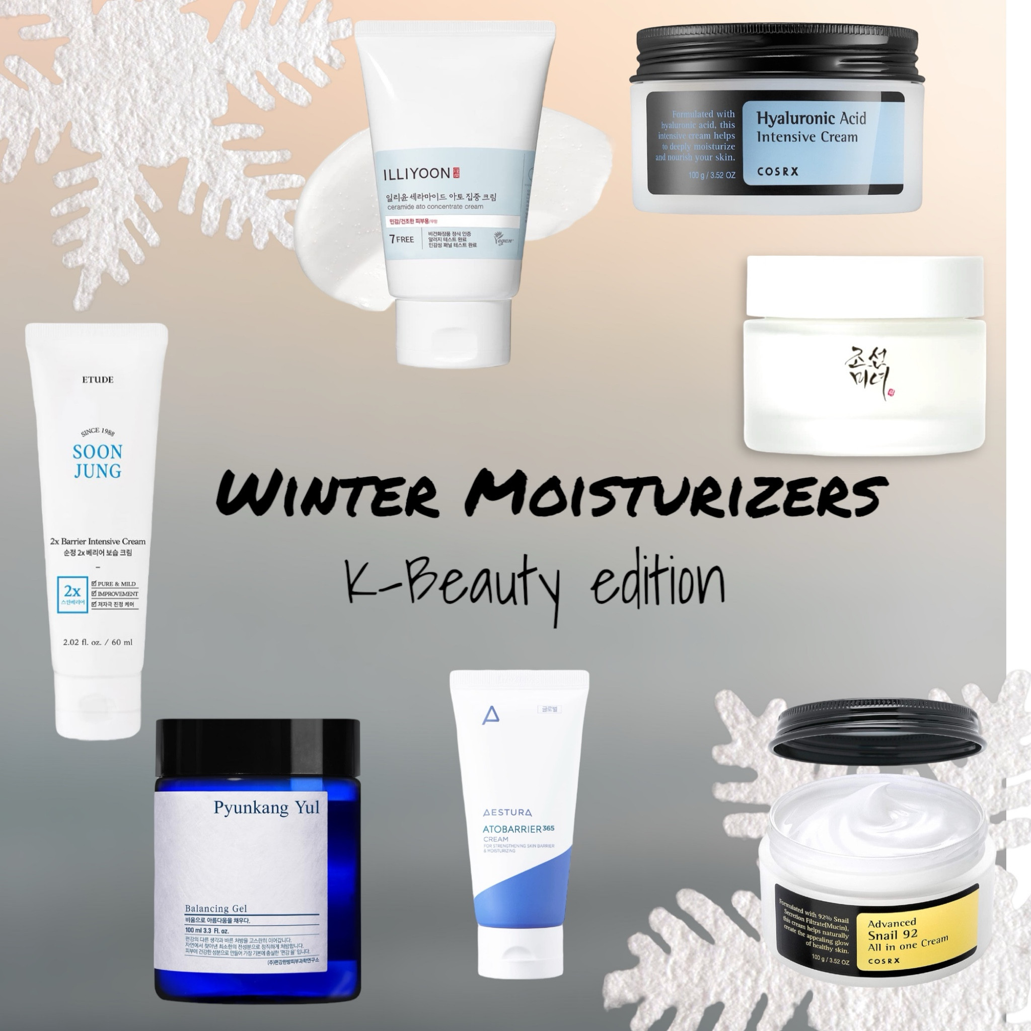 Fall winter moisturizers #winterskincare #kbeauty #koreanskincare #wintermosturizers #skincare #barrierrepair #winterbeauty #hydratingskin 

#LTKbeauty #LTKSeasonal #LTKHolidaySale