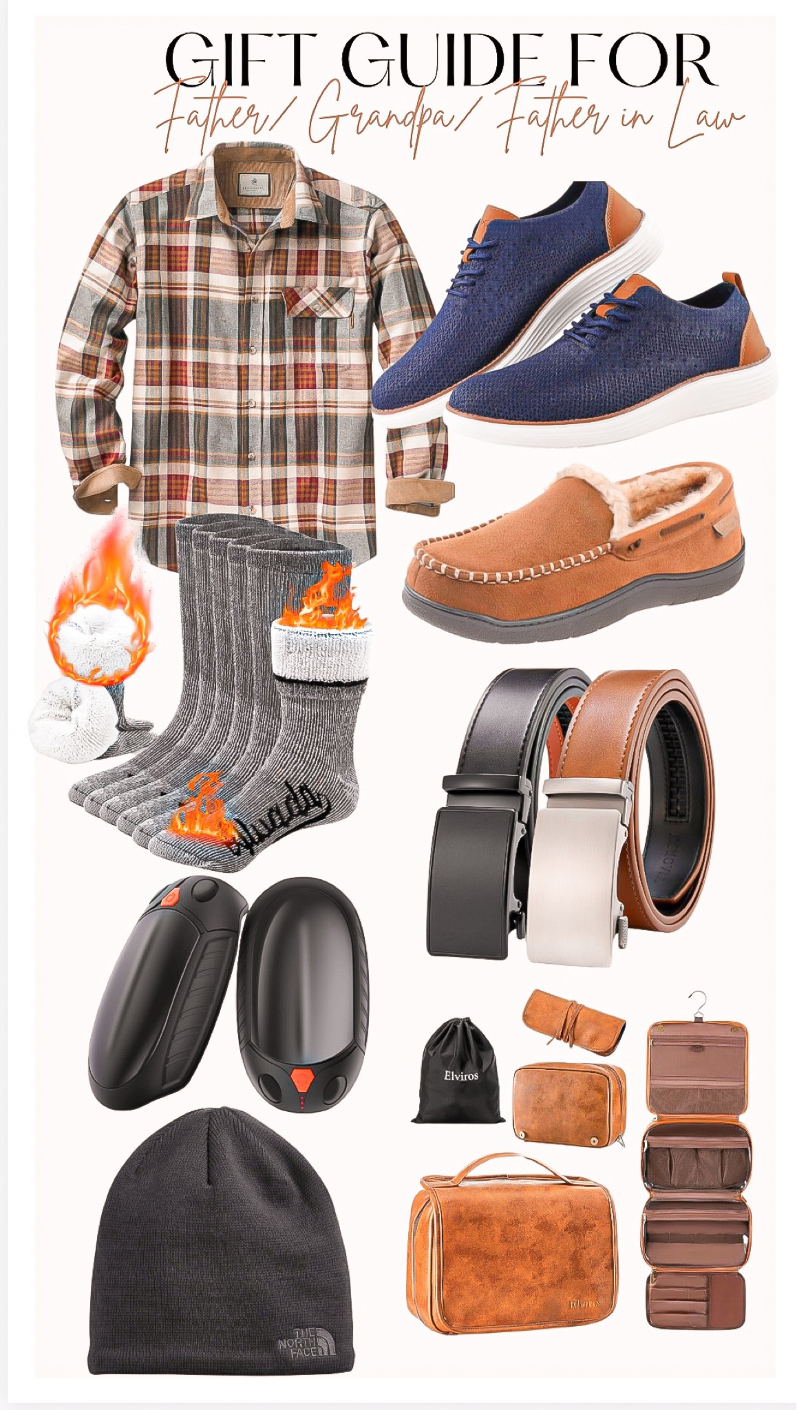 Gift guide for 
Father- Father in Law- Husband- any man in your life 🎁

Gift guide for him, Christmas gifts, gift ideas, men’s gifts, gift guide, flannel, men’s flannel, cole haan shoes, slippers, fleece socks, stocking stuffers, men’s belt, electric hand warmers, rechargeable hand warmers,  toiletry bag, the north face winter hat, men’s winter hat 

#LTKHoliday #LTKGiftGuide #LTKmens