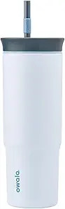 Owala Stainless Steel Triple Layer Insulated Travel Tumbler with Spill Resistant Lid and Straw, B... | Amazon (US)