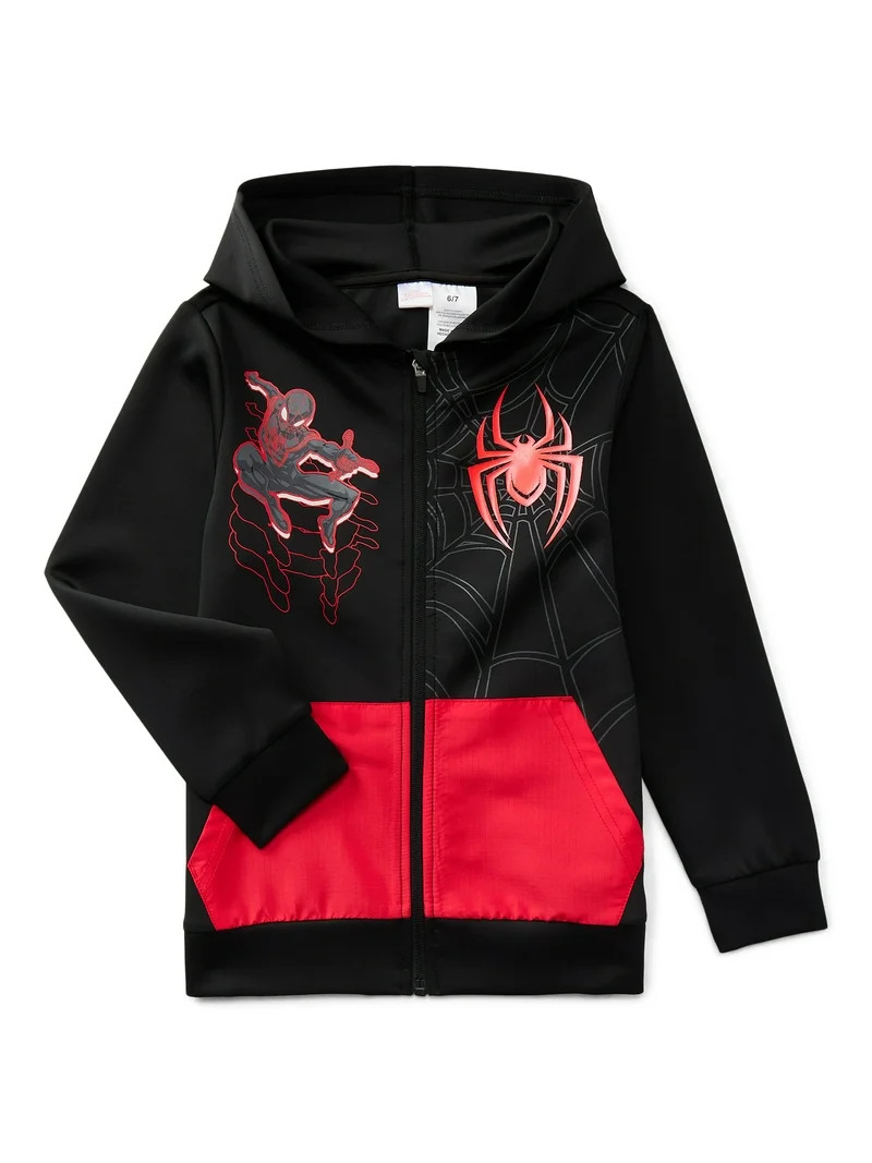 Spider-Man Boys Active Jacket, Sizes 4-16 | Walmart (US)
