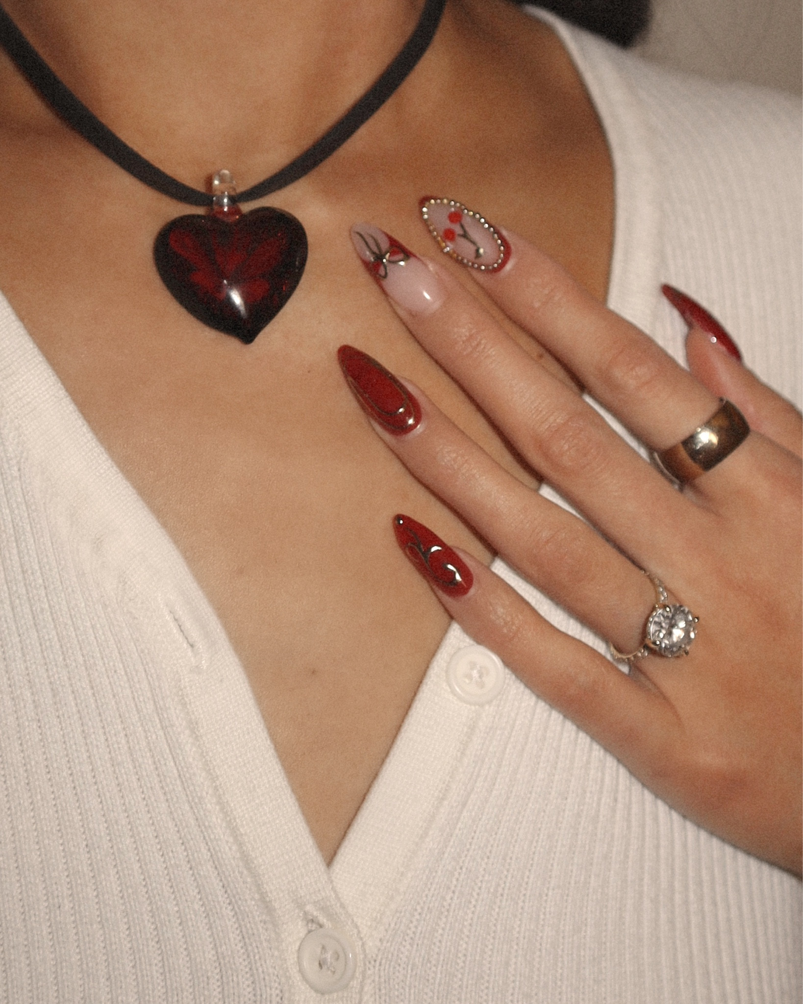 cutest lil heart necklace ♥️

#LTKsalealert #LTKfindsunder50 #LTKMostLoved