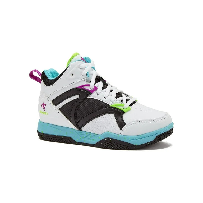 AND1 Little & Big Boys Lace-up Basketball Sneakers - Walmart.com | Walmart (US)