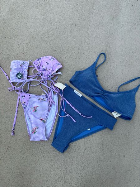 Swim, cutie bikini, sparkle bikini, purple bikini, affordable bikini,sale bikini 

#LTKSeasonal #LTKswim #LTKunder50