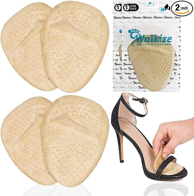 Metatarsal Pads | Metatarsal Pads for Women | Ball of Foot Cushions (2 Pairs Foot Pads) All Day P... | Amazon (US)