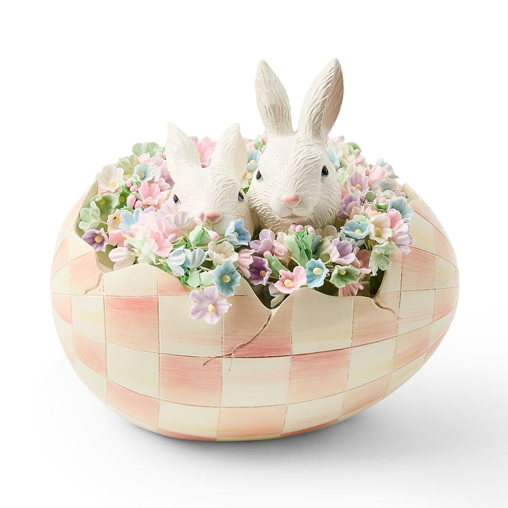Rosy Check Peekaboo Egg | MacKenzie-Childs