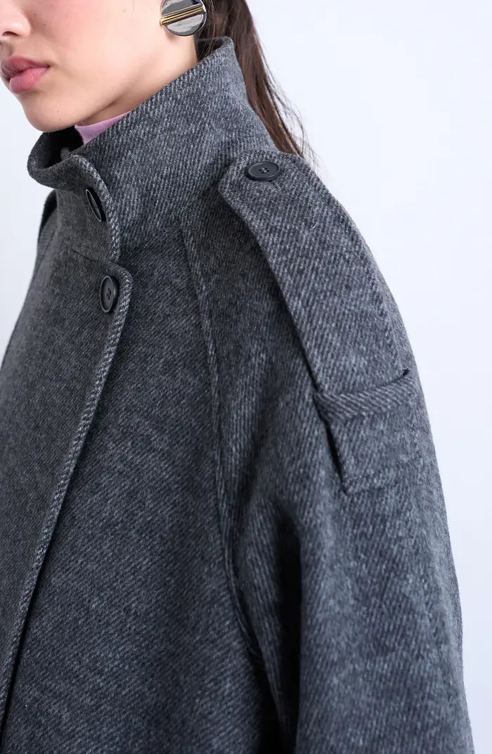 Mock Neck Car Coat | Nordstrom