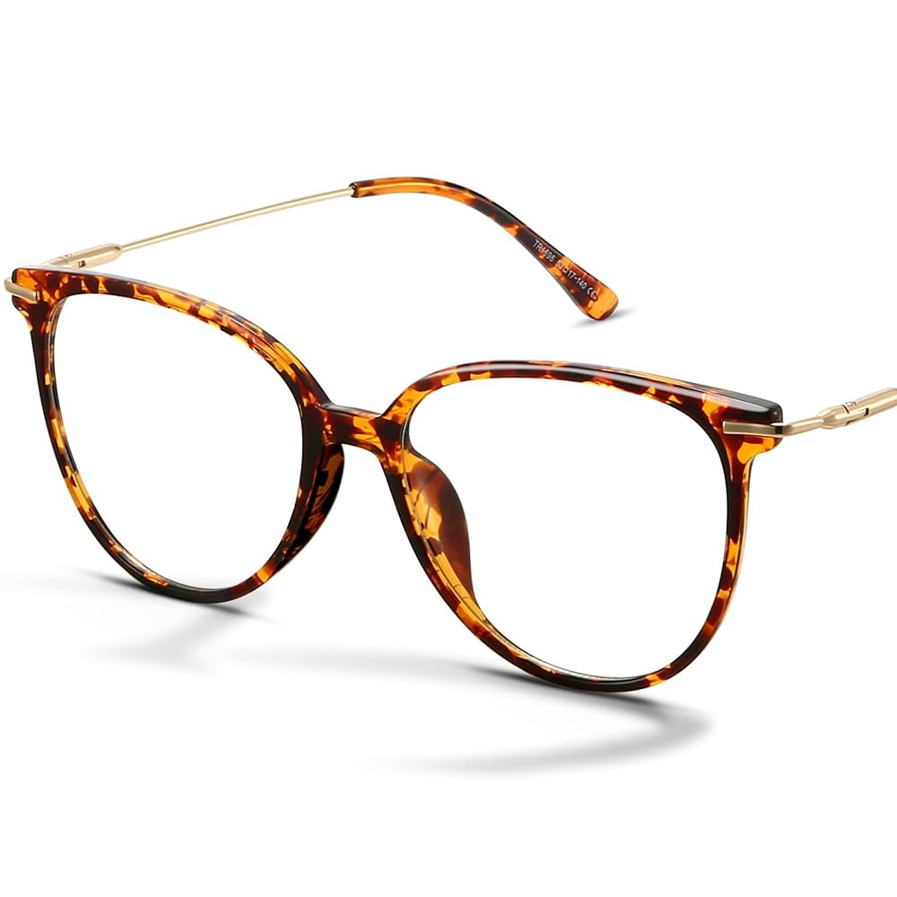 Gaoye Blue Light Blocking Glasses - Trending Round TR90 Frames, Metal Arms, UV400 Protection - Ma... | Amazon (US)