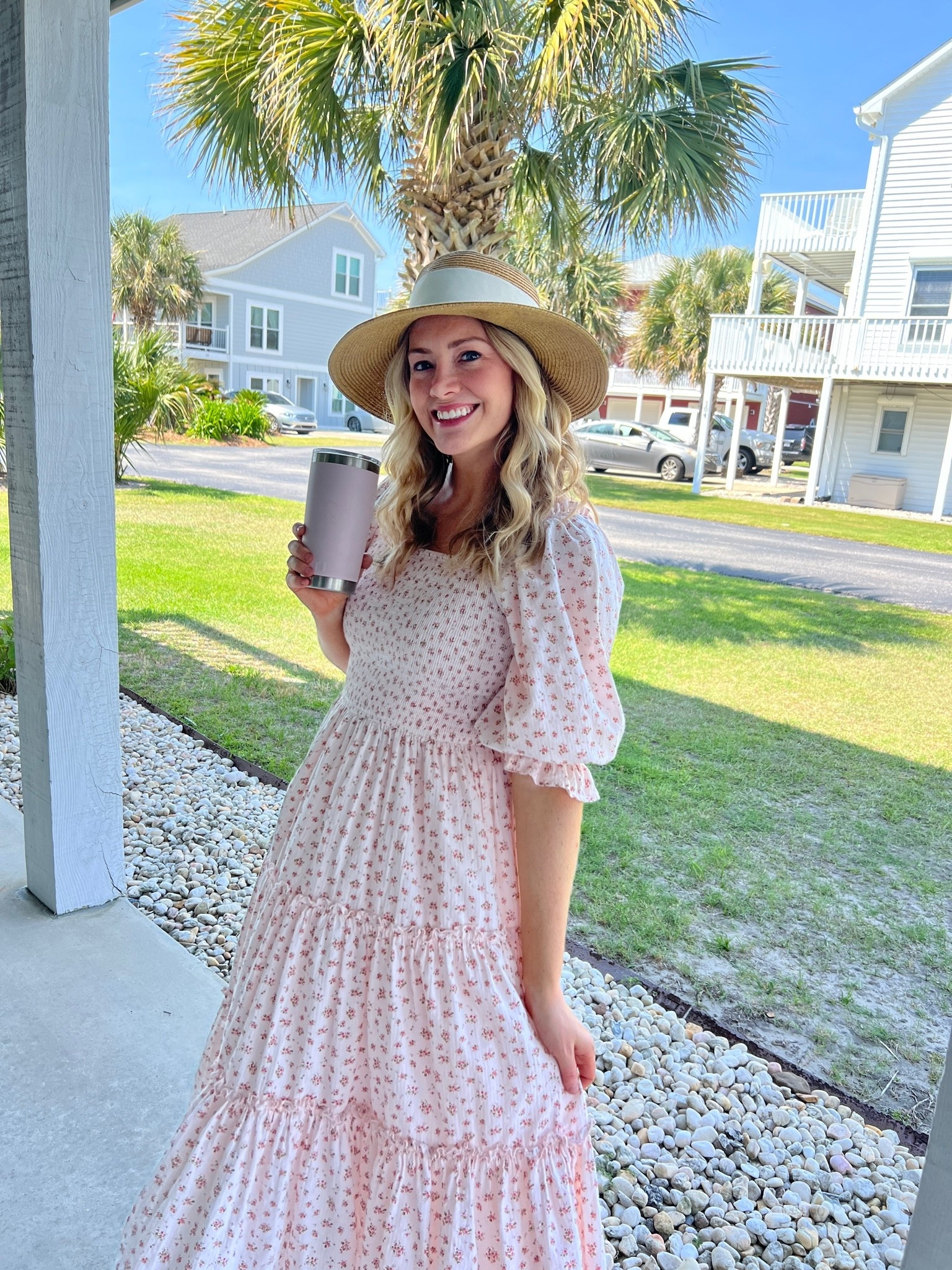Favorite spring/summer dress is back in stock!🌸 it’s rated 5 stars and 100% cotton. Also really comfortable and stretchy at the top and on sleeve. Wearing size Medium. They also make a matching dress for your mini💕

#LTKootd #LTKmomlife