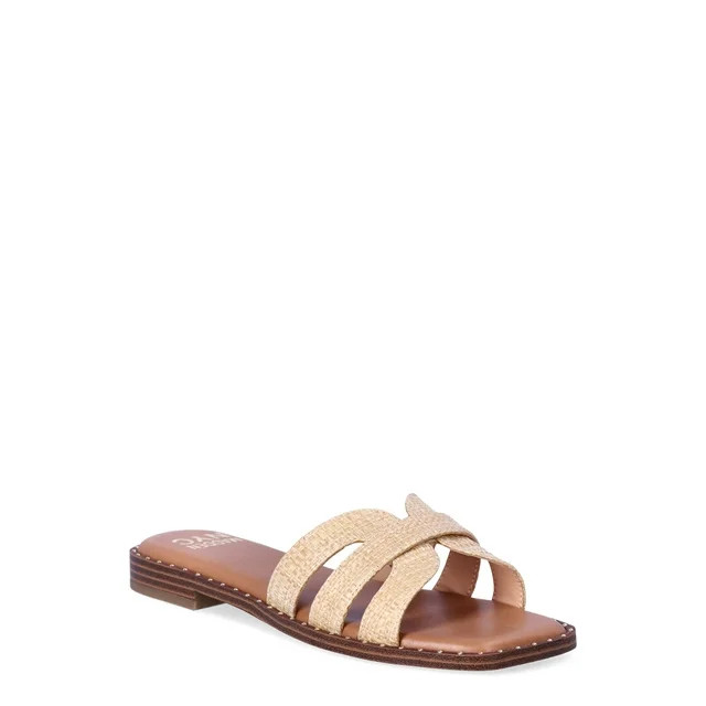 Madden NYC Women's H-Band Flat Sandals | Walmart (US)
