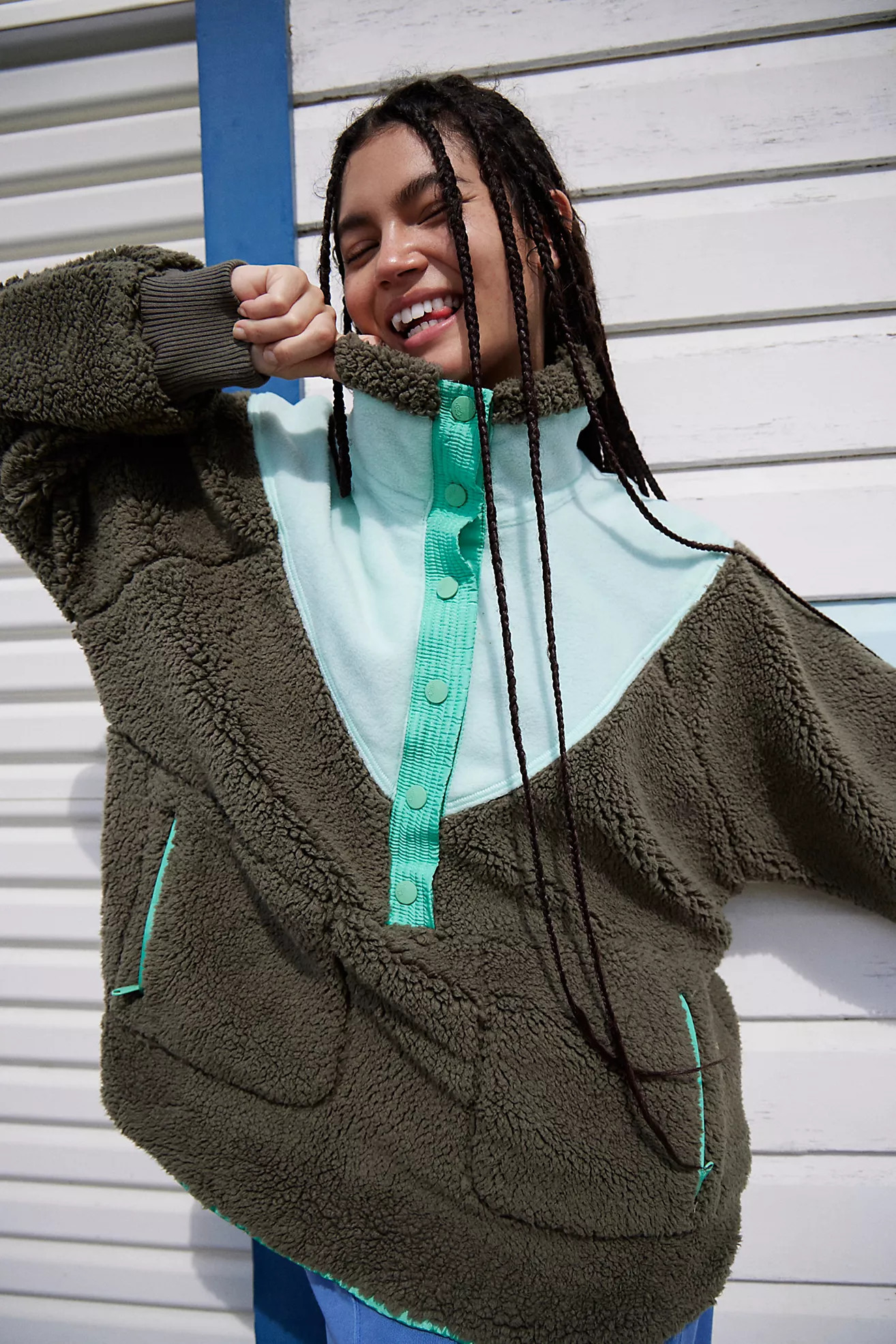 Fall To Rise Fleece Quarter Snap | Free People (Global - UK&FR Excluded)