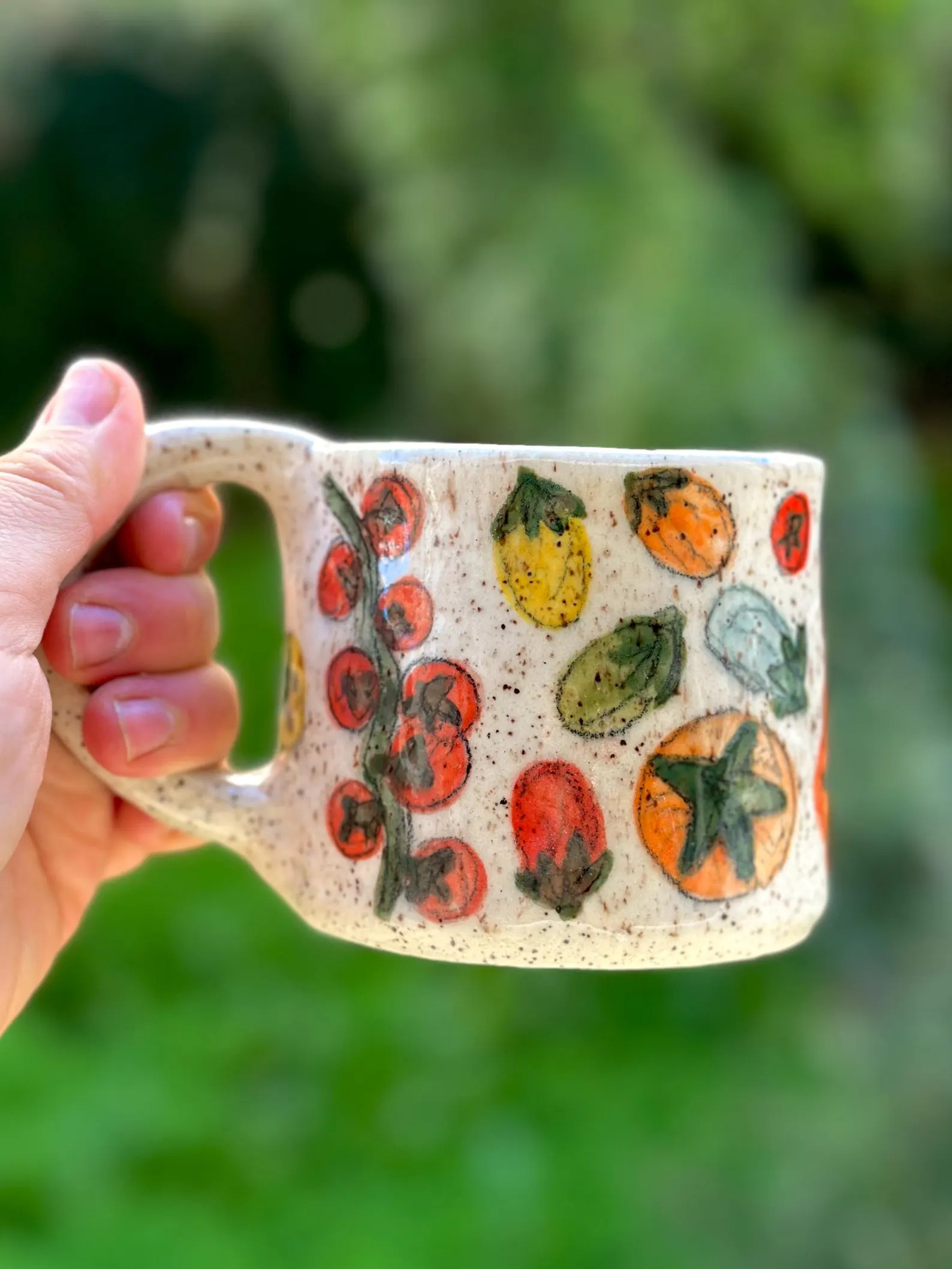 Handmade Tomato Mug Made to Order!! | Etsy (US)