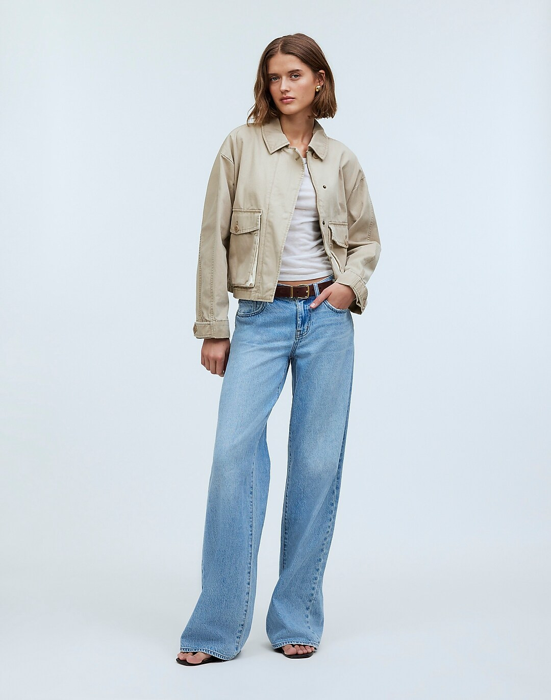 Cropped Cargo Jacket | Madewell