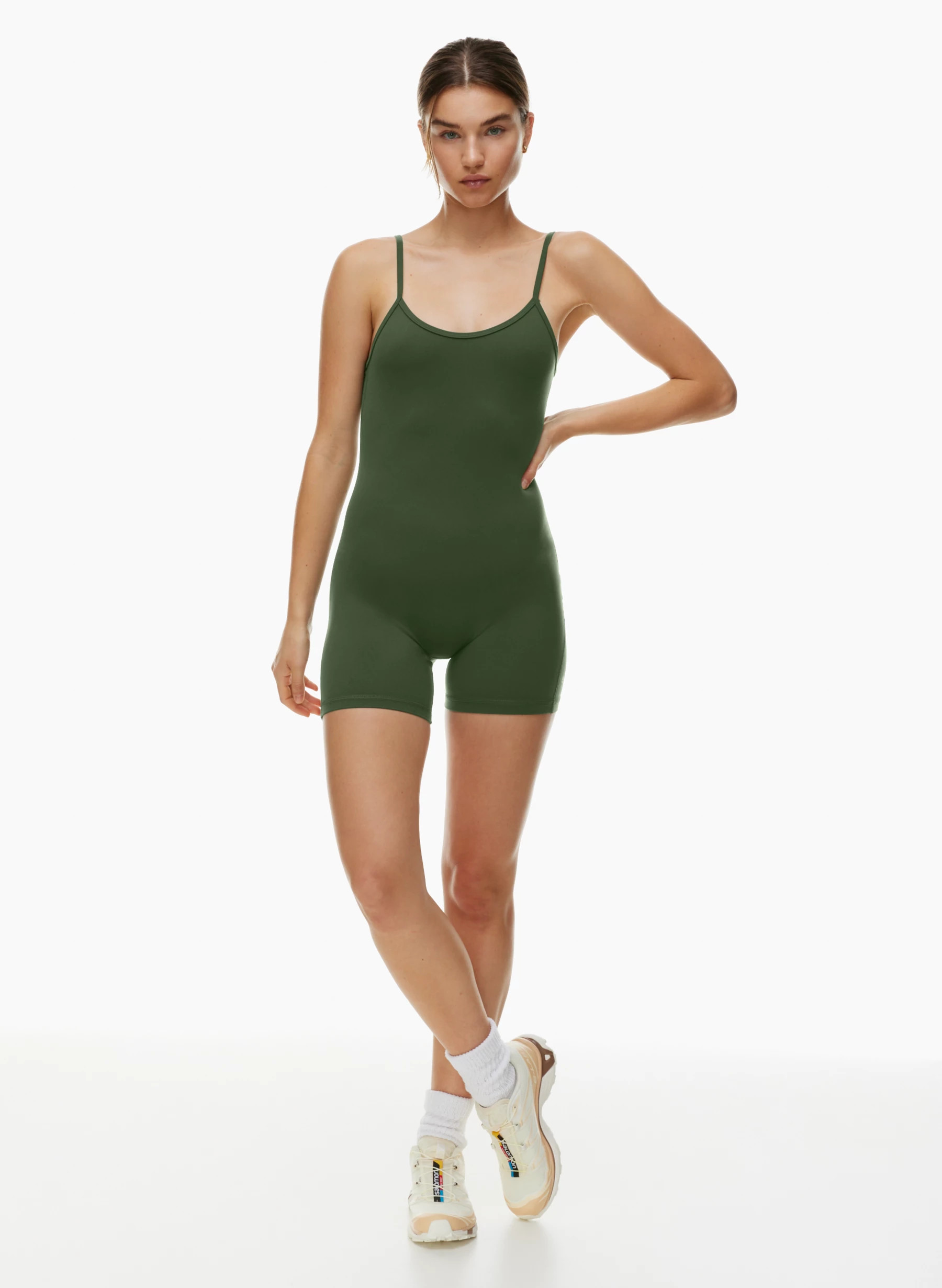 TNABUTTER™ NEW RHYTHM 5" ROMPER | Aritzia