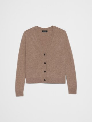 Merino-Cashmere Blend Cardigan Sweater | Banana Republic Factory