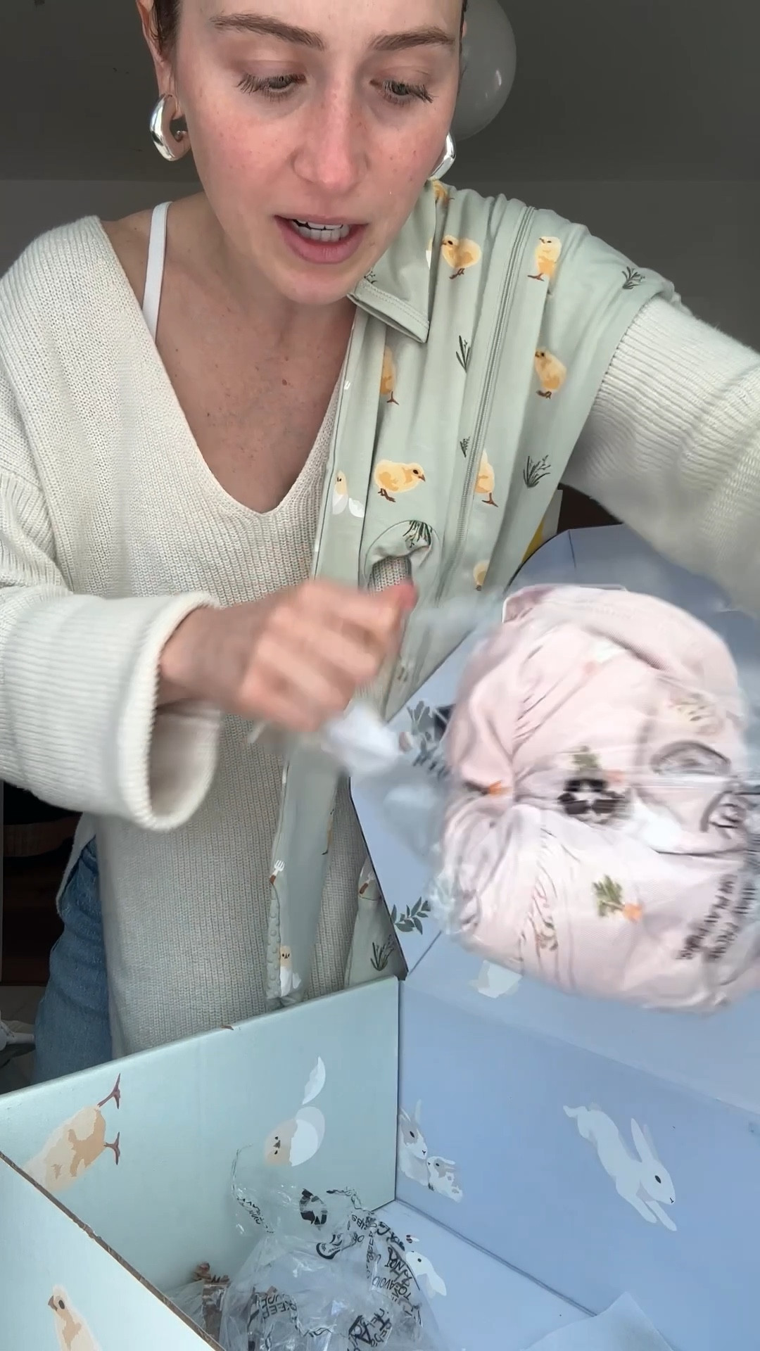 Cute Easter outfits with clean non toxic fabrics for your baby girl! 