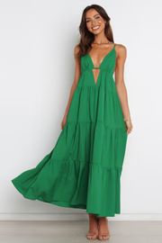 Indigo Dress - Green | Petal & Pup (US)