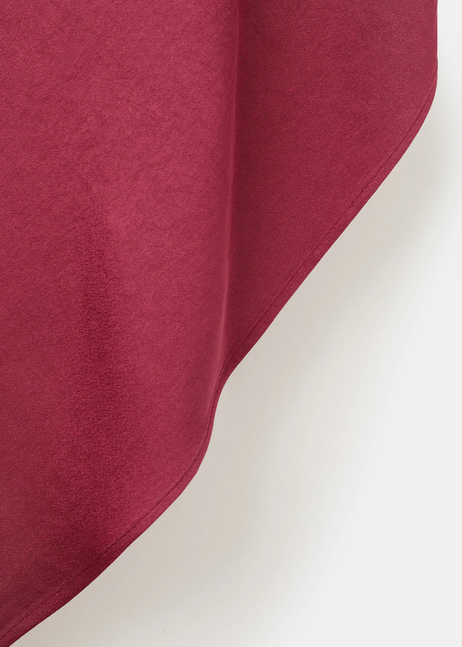 Asymmetrical satin dress | MANGO (UK)