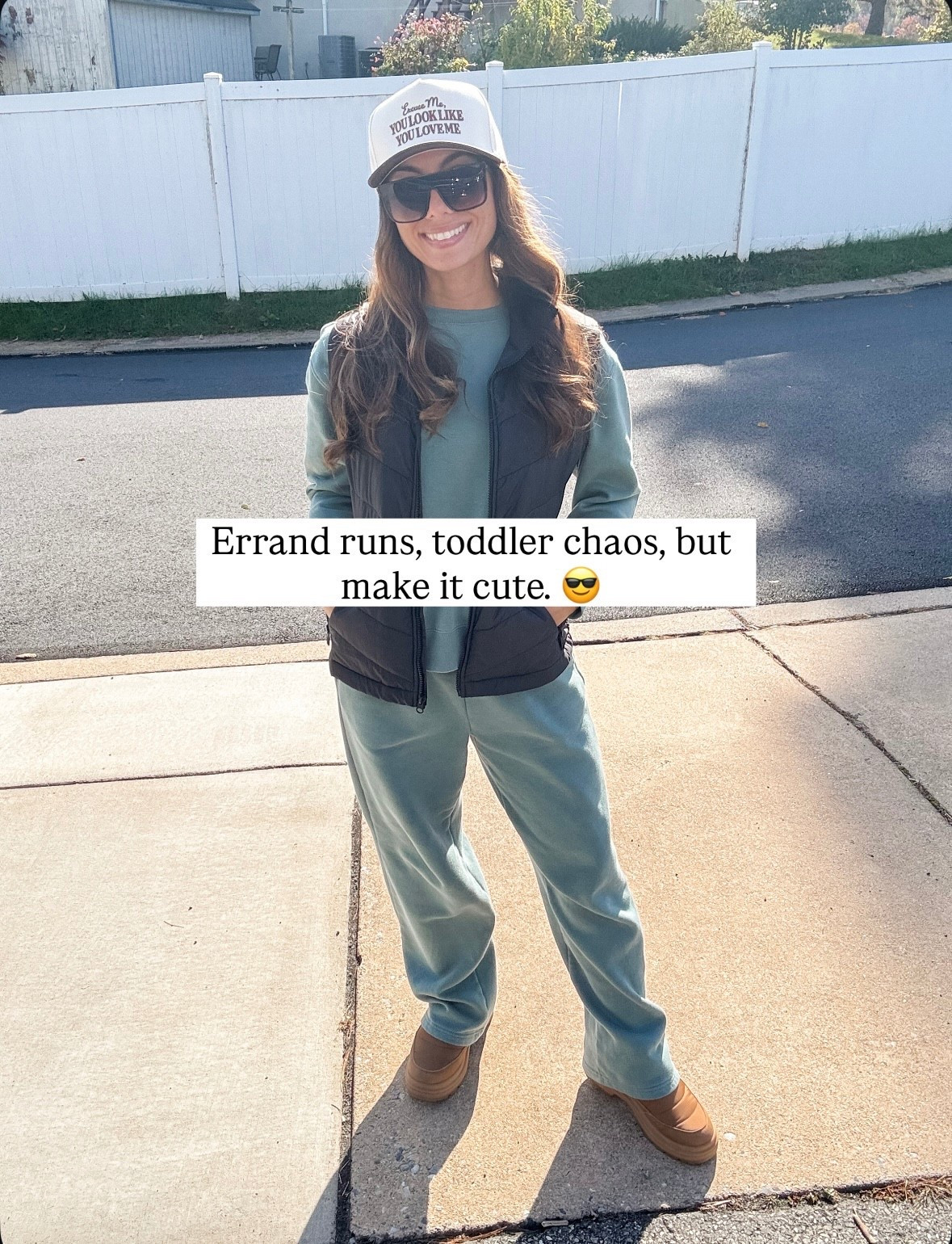 To all my fellow moms running errands, chasing toddlers, and doing it all with grace (or at least trying) — this one’s for you. ✨
Errand runs, toddler chaos, and somehow still looking put together-ish 😎🤎
Because let’s be real — coffee in hand, snacks in the bag, and a little cozy-chic layering can make the chaos feel stylish. Add a hat with a little personality, and you’ve got the perfect mom uniform.

This hat from @funkyjunque is my new fav🤎

🤎Follow us @whatthesisterslove to receive links💌
✨

Comment SISTERS for link

——
💕We’re so glad you’re here

We love sharing: easy routines, simple makeup, self care routine, beauty tips, cozy looks, loungewear, robes, leggings, sweaters, sweats, basics, fall wardrobe, fall style, style tips, Amazon finds, mom hacks, church outfits, easy outfits for busy moms, self care, casual mom style, summer outfit, summer style, women’s wellness finds, athliesure, activewear, sets, date night looks, toddler mom style, dresses, mom lifestyle, ootd, petite style, mom bags

#MomStyle #ToddlerMomLife #ErrandOutfit #CozyChic #MillennialMom #EverydayStyle #OOTD #MomLifeRealness #MomUniform #CasualChic #effortlessstyle 

#LTKStyleTip #LTKSeasonal #LTKPetite