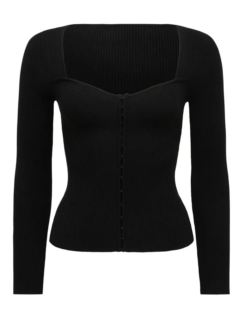 Leila Corset Knit Top | Forever New (AU)