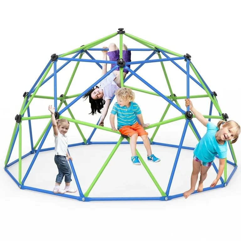 10FT Climbing Dome,Kids Dome Climber Jungle Gym Outdoor Toddler Play Set for Kids 3-10 Year Outdo... | Walmart (US)