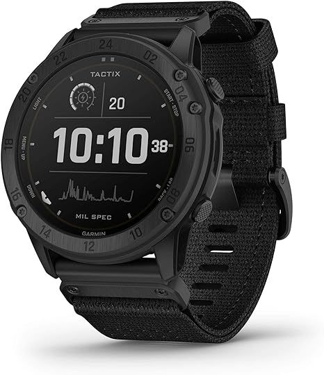 Garmin tactix Delta Solar with Ballistics, Solar-Powered Specialized Tactical Watch, Ruggedly Bui... | Amazon (US)