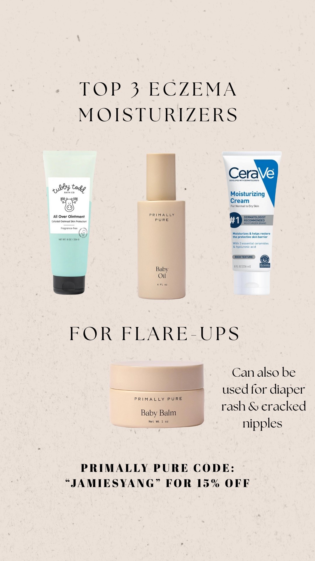 Best advice from Peds: find your top 3 that works for your kids and rotate the moisturizer weekly! ❤️ here are my top picks 

#LTKBaby #LTKBump #LTKKids